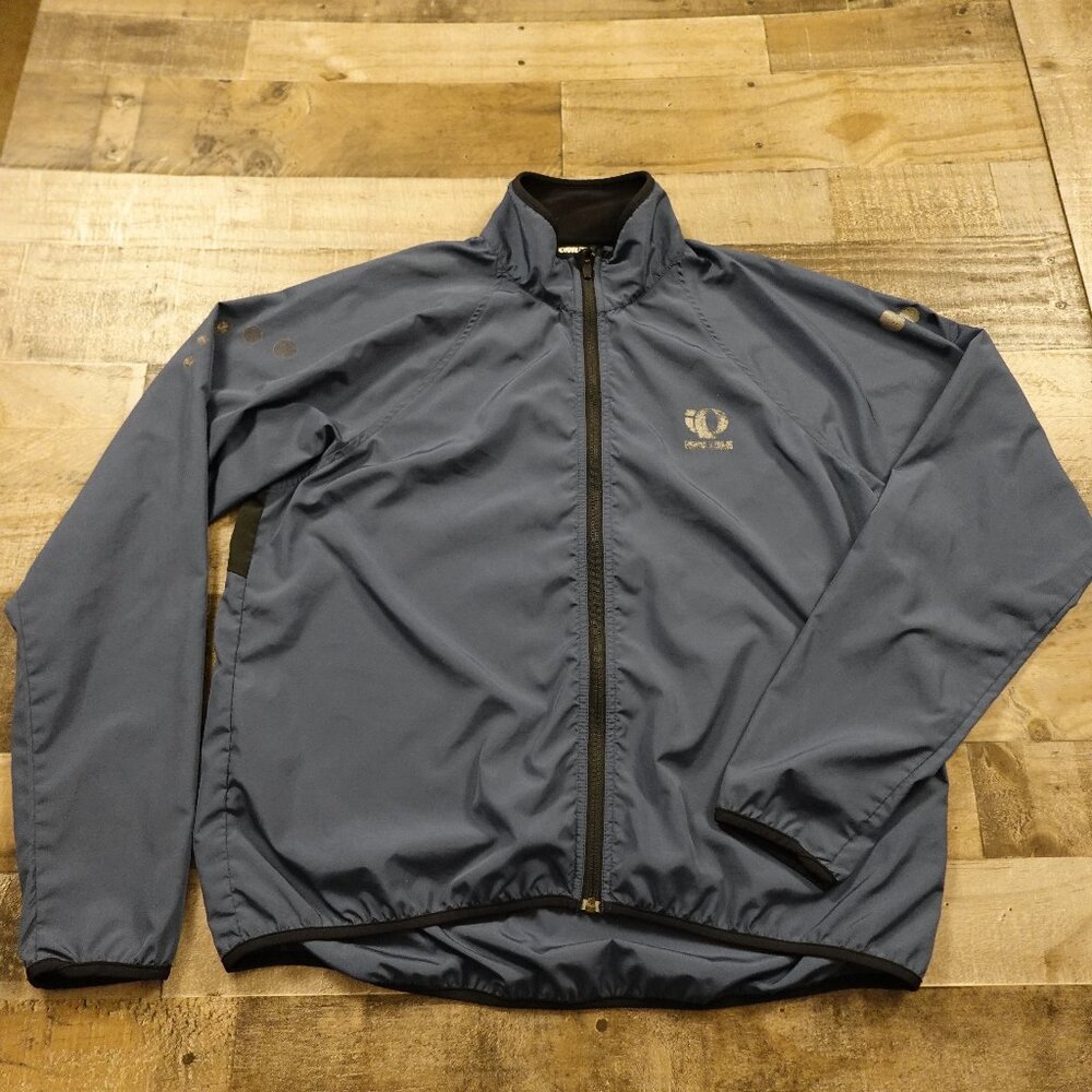Pearl Izumi windbreaker jacket men's extra large blue vintage